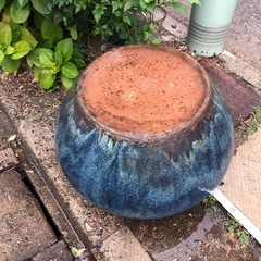大きめ火鉢‼️  サイズ:直径約60cm 高さ約43cm  超お買い得品❣️の画像