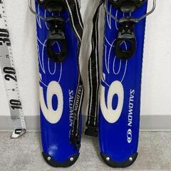 0809-070 Salomon Ski 666 ビンディング付き　ファンスキーの画像