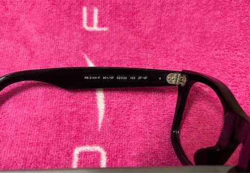 【受渡し者決定】Ray-Ban WAYFARER 0RB2140F
