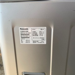 パナソニック　エコナビ　12キロ洗濯機の画像