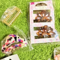 ヘアクリップ ヘアアクセサリー バナナクリップの画像