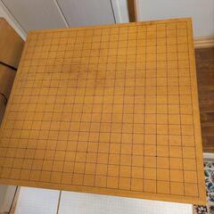 日向産本榧（かや）脚付き碁盤の画像