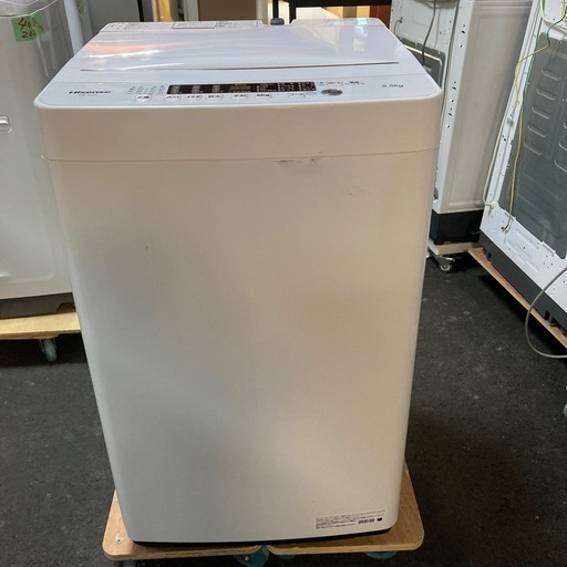 洗濯機　ハイセンス　5.5キロ　２０２２年製