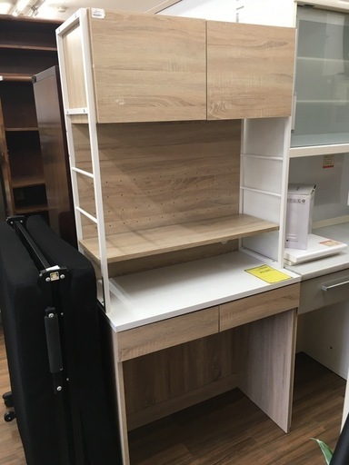 【ジャングルジャングル守口店】食器棚　ナチュラル