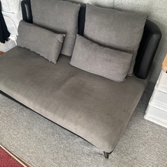 ニトリ購入 2人用布張りソファ
の画像