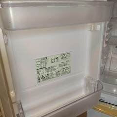 【無料】シャープ　冷蔵庫　両開き　訳ありの画像