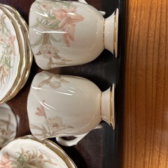 コーヒーカップ5脚(ナルミ)の画像