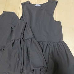 ZARA ペプラムトップスの画像