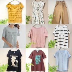 【急募】古着 おまとめ100着 レディース メンズ 卸 アパレル 衣類　服【1点50円格安】の画像