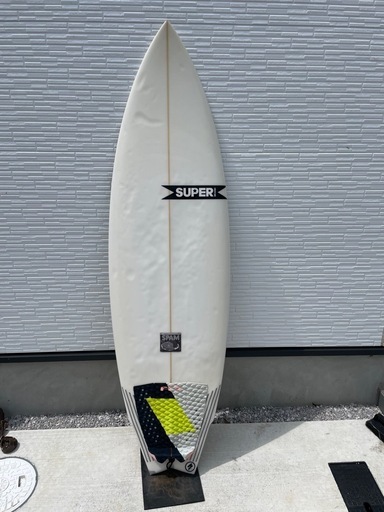 サーフボード　SUPER BRAND 29.5L 5,10  19 3/4 2　3/8