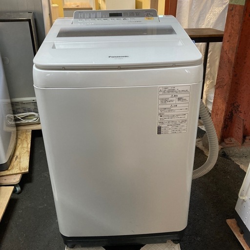 洗濯機　Panasonic 8キロ　２０１８年製