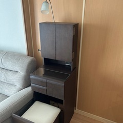 ニトリ　三面鏡ドレッサーの画像