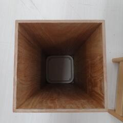 【ドリーム尾浜店】simple傘立て　※多少の使用感あり　高さ(H)50×幅 (W)16× 奥行(D)16(cm)の画像