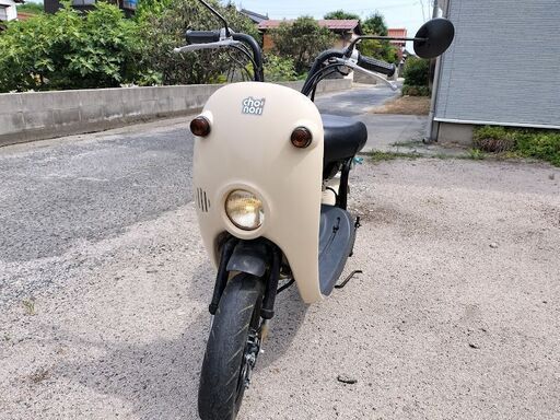 可愛い チョイノリ ベージュ 実働車　50CC ★お盆特価です★