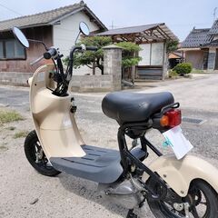 可愛い チョイノリ ベージュ 実働車　50CC ★お盆特価です★の画像
