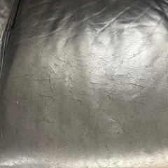 IKEA イケア ソファ 3人掛け  SKOGABY 黒 本革の画像