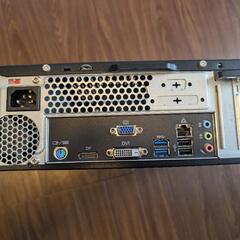 スリムデスクトップパソコン　Win11  i5 RAM8G SSD240GB HDD500GBの画像
