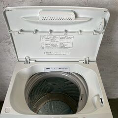 【Hisense】ハイセンス 縦型洗濯機 HW-T55H 2022年製 5.5kg 動作確認済 ホワイト 全自動電気洗濯機 生活家電 風乾燥機能 Y2043の画像