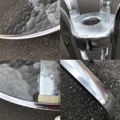 ダルトン 円形ガラステーブルの画像