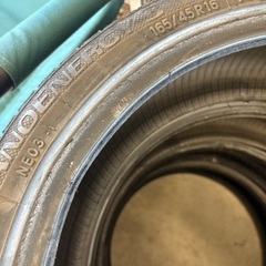 165-45/16 2本トーヨー製中古の画像