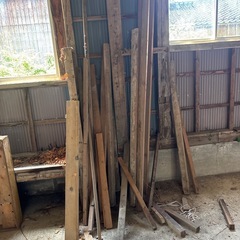 木材（1本:50円〜300円）の画像