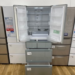 HITACHI ヒタチ ノンフロン冷凍冷蔵庫 R-F48M1 冷蔵庫6ドア 定格内容積475L フレンチドア のご紹介です！の画像