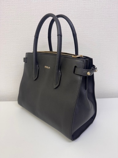 FURLAグレー ハンドバッグ 
