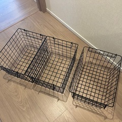 【3個セット】スチールラック/収納ラック/収納ケースの画像