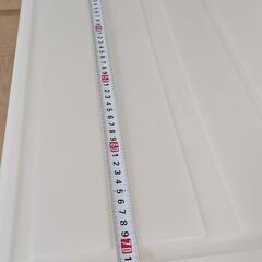 衣装ケース★押入れサイズ 高さ17cm 2個セットの画像