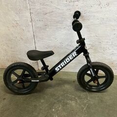 【STRIDER】ストライダー12 日本正規品 ブラック キッズ用品 ランニングバイク キッズ自転車 ペダルなし自転車 バランスバイク Y2044の画像