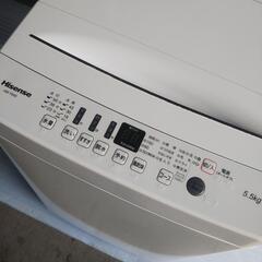 Hisense  洗濯機 5.5k  2019年製の画像