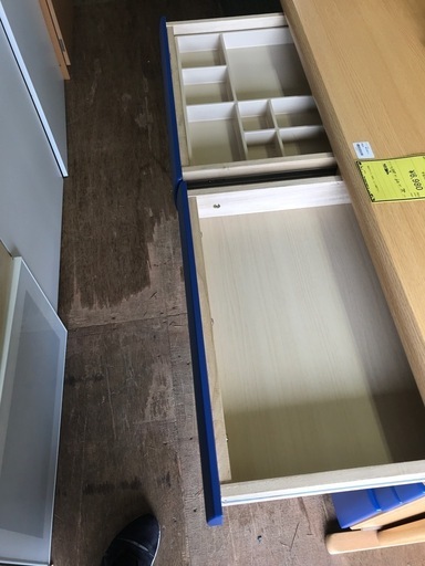 ジャングルジャングル貝塚店　学習机　組み替え　可愛い　ブルー　状態○ 貝塚市　二色浜　リサイクルショップ