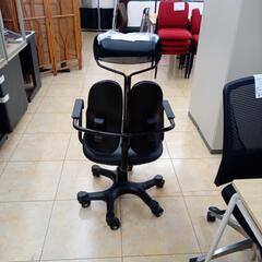リユースのサカイ太田店★ジモティ割あり★ DIOREST ワークチェア ブラック H111×D57×W56.5 クリーニング済み OJ10446の画像