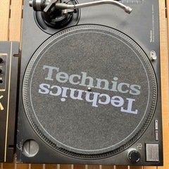 Technics ターンテーブル 2台とDJミキサーセット　テクニクスの画像
