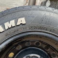 ハイエース用　タイヤホイールの画像