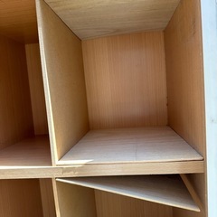 カラーボックス　2つの画像