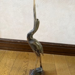 石製 インド 鳥の置物の画像