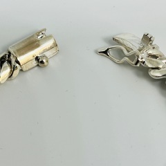 シルバー 喜平ブレスレットの画像