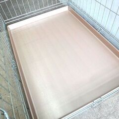 【自社配送は札幌市内限定】折り畳み式ペットケージ 幅530mm×奥行740mm×高さ600mm の画像