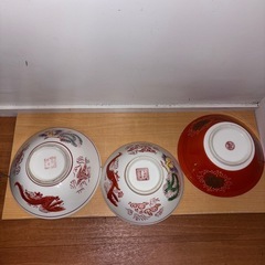 GYP0808 山仁特選 大清乾隆年製　ラーメンどんぶり　丼　鉢の画像