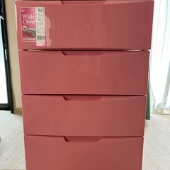 IRISワイドチェスト(ピンク)の画像