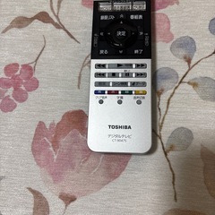 東芝テレビリモコンの画像