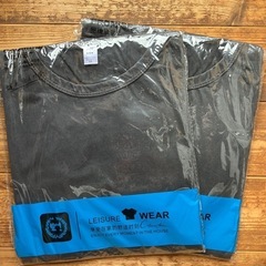 新品【2枚組】アイスシルク Tシャツ 接触冷感 スリム 長袖 吸汗速乾   XLの画像