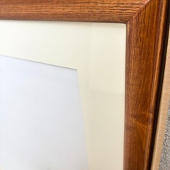 未使用◆木製額縁◆額縁◆小全紙◆約50.9×66cmの画像