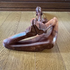 木製 置物(女性)の画像