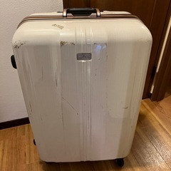 48*27*78サイズの大型スーツケース使用感ありの画像