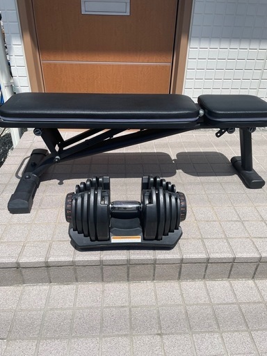 トレーニングベンチ　ダンベル40kgセット