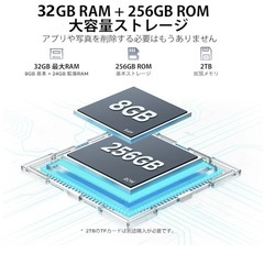 【新品】12インチタブレット Android15 PSE認証済み 256GB 長時間使用OKの画像