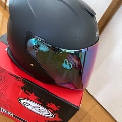 CREST ワンタッチインナーバイザー付きジェットヘルメットの画像