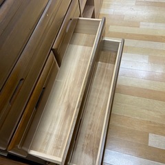 【トレファク ラパーク岸和田店】7段チェスト ブラウン の画像